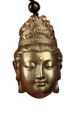 普贤菩萨男士随身盘玩把玩件