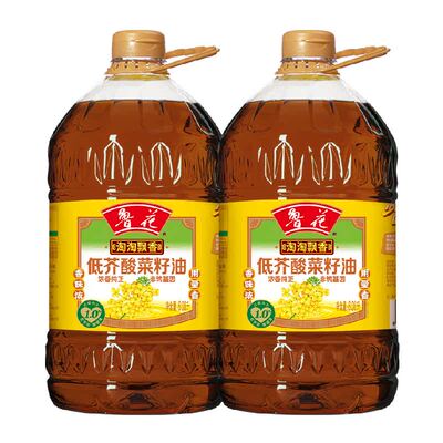 臻选鲁花淘淘飘香低芥酸菜籽油
