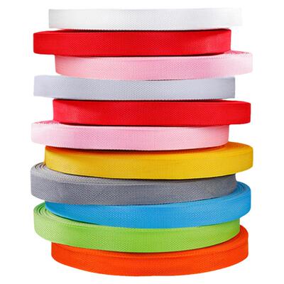 纯色加厚彩色编织带手工diy自制宝宝攀爬架拼色彩带绑带马扎凳带