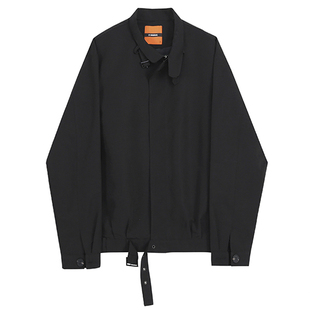 MRCYC立领外套男韩系潮流帅气春秋季短款夹克ins潮牌休闲秋装上衣