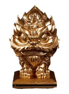 中国风国潮武将醒狮乔迁开业送礼