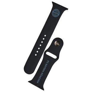 进口拜仁周边表带硅酮适用多型苹果腕表官方正品31607品德居