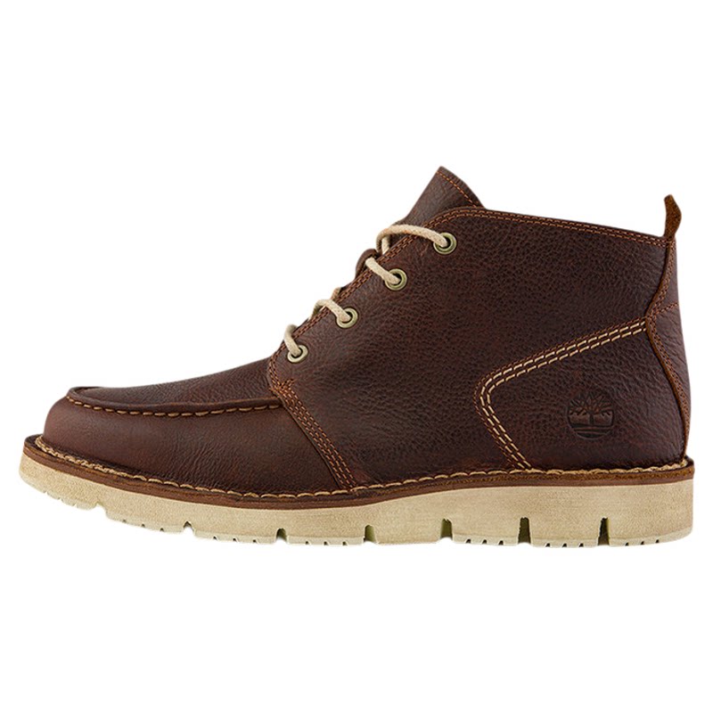 Timberland添柏岚户外男鞋真皮耐磨商务休闲防滑徒步中帮靴|A1JTW