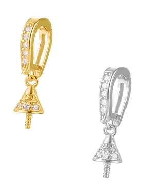 珍珠项链扣手链搭扣吊坠扣头配件