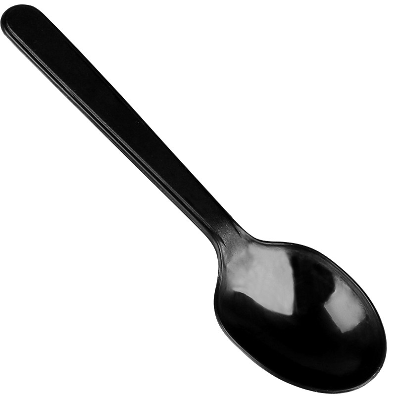 一次性勺子塑料商用独立包装长柄甜品西瓜冰淇淋外卖透明硬长汤勺