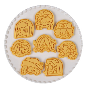 第五人格卡通饼干模具拳击手昆虫学者曲奇翻糖立体创意diy烘焙磨