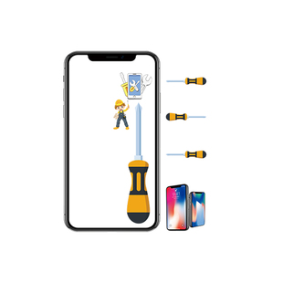 手机维修店广告贴纸橱窗店铺装饰布置创意手机店玻璃门装扮贴画