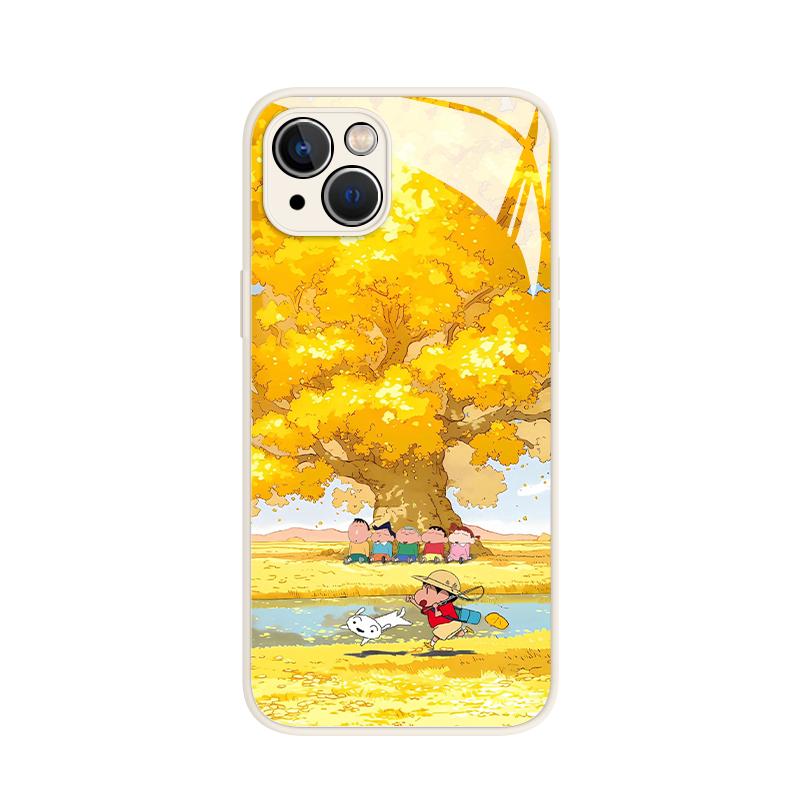 蜡笔小新适用苹果16手机壳iphone15可爱opporeno13情侣vivox200卡通iqooz9一加ace3秋冬findx8/neo10/s17e/12