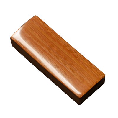 00187中式手工万目精磨玉竹牙签盒文玩