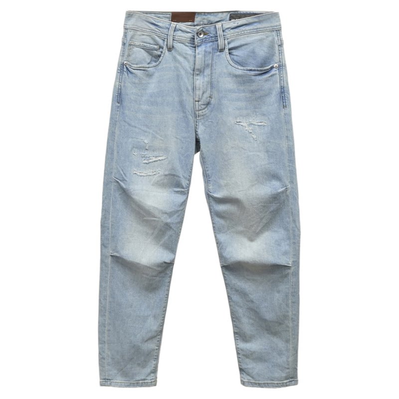 牛仔裤ABLE，JEANS直筒滑板裤