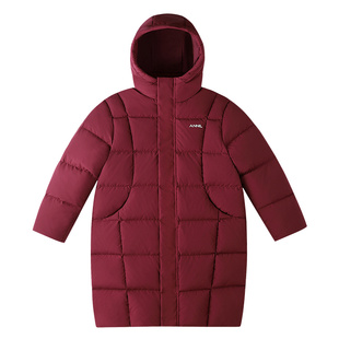 安奈儿童装男童女童长款羽绒服冬新款宽松保暖防风加厚外套