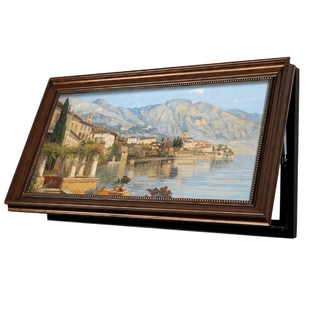 美式电表箱装饰画大尺寸配电箱遮挡箱超长款免打孔电闸盒欧式挂画