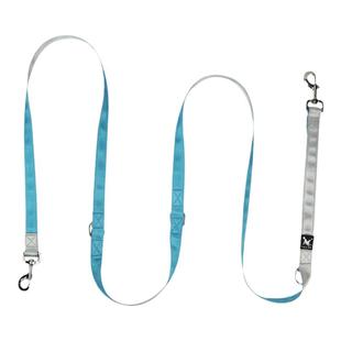 狗狗牵引绳子一拖二多功能宠物 2.5米超长狗狗P链拉绳耐磨牵引带