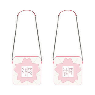 名侦探柯南正版联名单肩包 动漫周边新一毛利兰樱花名牌斜挎背包