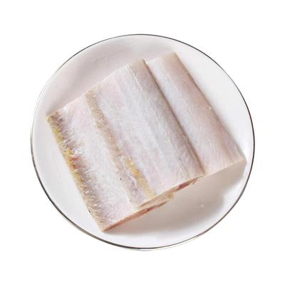 去鳞去内脏新鲜四指特大带鱼段