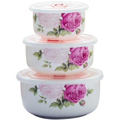 嘉兰骨瓷保鲜碗饭盒蒸蛋碗