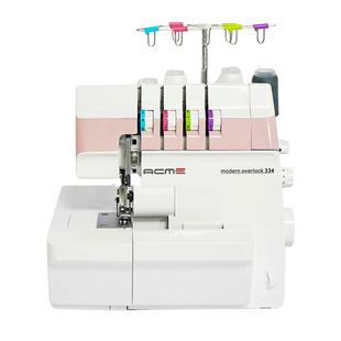 爱可美家用四线小型台式单独锁边机带缝纫三线包缝密拷电动拷边机