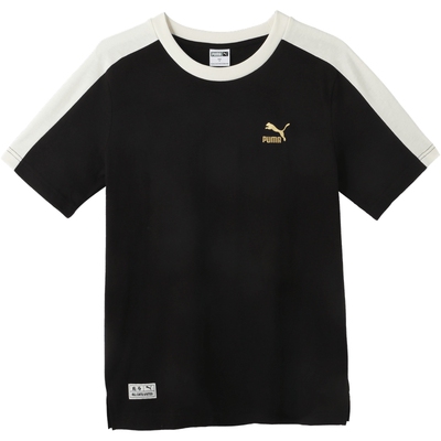 圆领短袖T恤T7撞色男子PUMA彪马
