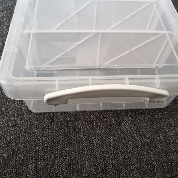 塑料收纳盒带隔板卡扣分格塑料盒