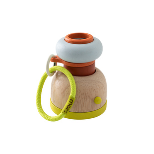 鹿早儿童万花筒玩具多棱镜科学启蒙探索木制创意礼物玩具2024新款