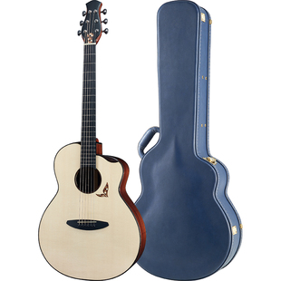 彩虹人x井草圣二联名吉他未来全单41寸吉他马达加斯加玫瑰木