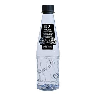 【恒大】长白山天然矿泉水380ml*12瓶低氘低钠高偏硅酸适合婴幼儿