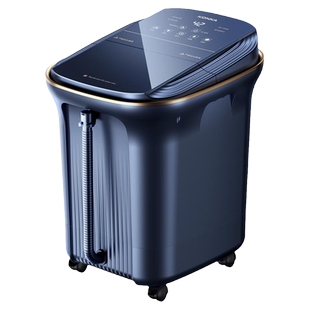 康佳泡脚桶加热恒温家用全自动洗脚盆电动按摩智能杀菌高深足浴盆