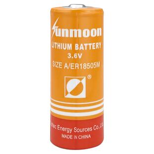 瀚兴日月ER18505M 智能水表专用电池3.6V预付费IC插卡式 西安三川旌旗家用水表 功率型大容量