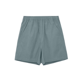 素然klee klee 夏季女士经典干爽舒适环保棉盐缩A型休闲裤短裤