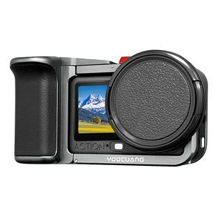 【顺丰包邮】优创谷适配大疆Action6街拍套装手柄快门握把超轻action6金属兔笼边框拓展防摔保护套相机配件