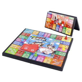 大富富翁游戏棋盘儿童版世界之旅豪华版桌游家庭版迷经典旅游大亨