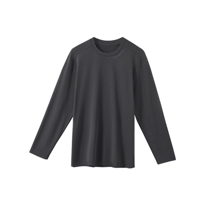 金利来品牌男士睡衣2025年秋冬新款含桑蚕丝可外穿家居服单上衣