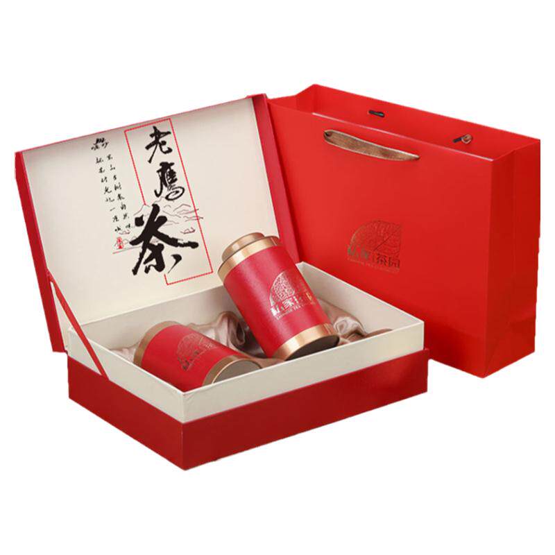 重庆特产武隆老鹰茶礼盒装罐装嫩叶野生嫩芽四川老荫茶芽孢白茶