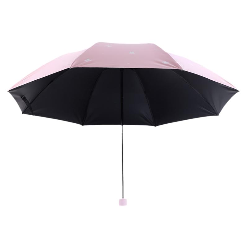 天堂伞三折晴雨伞两用便携