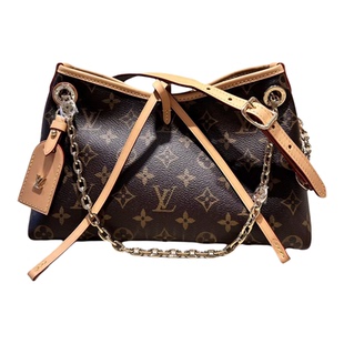 LV/女包26新款老花Carryall BB子母包购物袋链条包手拎单肩斜跨包