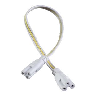 T4/T8/T5连接线LED灯管一体化对接头日光灯支架双插头转接延长线