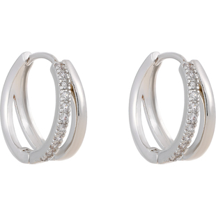 独特漂亮圈圈耳环女2026超火爆款高级感轻奢耳钉巨好看素圈耳饰品