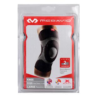 Mcdavid迈克达威5116支撑透气保暖护膝5125篮球跑步运动护具5133R