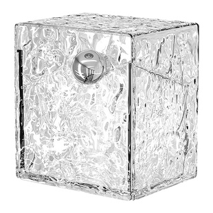 卫生间镜柜里收纳盒化妆棉洗脸巾整理盒壁挂透明棉签盒口红置物架