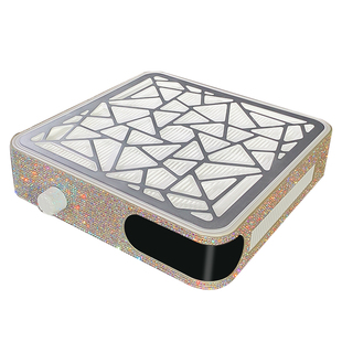 美甲大吸力打磨卸除指甲不跑灰除粉尘镶钻款吸尘器蓄电款无刷电机