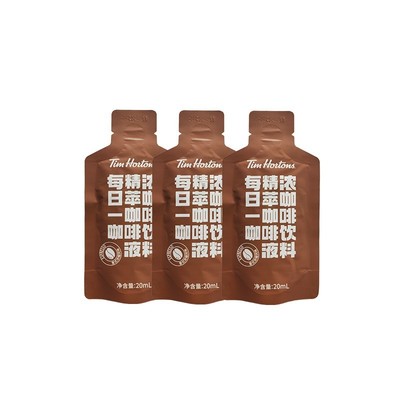tims精萃液浓缩咖啡液