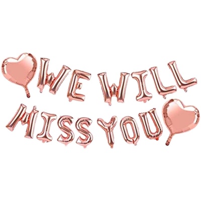 公司同事员工离职布置farewell