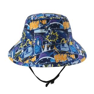 迪卡侬儿童防晒帽游泳沙滩冲浪防晒户外运动遮阳帽子UPF50+夏KIDO