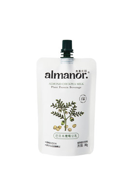 almanor无糖0添加巴旦木鹰嘴豆乳