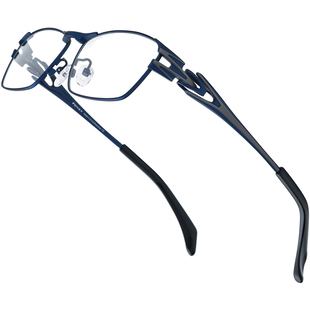 超轻纯钛眼镜框架男款商务日系松岛方形全框近视光学眼睛可配度数