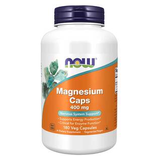 NOW镁补充剂补镁片胶囊甘氨酸镁柠檬酸镁苹果酸镁苏糖镁美国进口