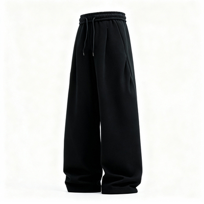 STA秋冬弯刀宽松直筒休闲裤