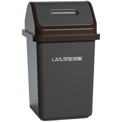 垃圾桶家用2025新款卫生间摇盖有盖厕所客厅带盖夹缝大号翻盖纸篓