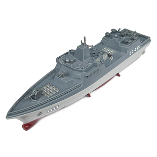 迷你遥控驱逐舰战舰航母护卫舰军事模型水上小船儿童玩具电动快艇