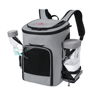 AI艾飞尼迪方便外出门旅行喂食猫咪通用背包四季透气泰迪宠物双肩